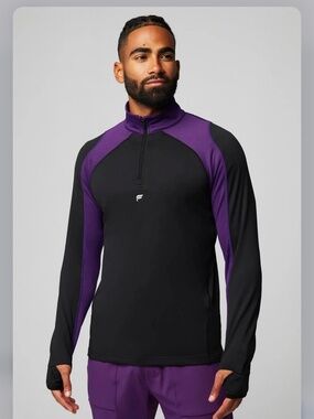 Men's Fabletics The Apex Quarter Zip Pullover Sweatshirt XXL